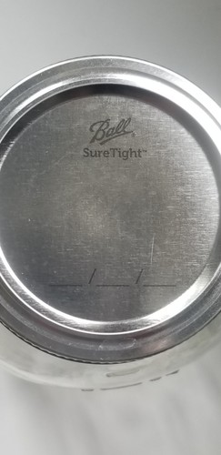 Set 6 Vintage KUGEL Einmachgläser Klarglas geprägt Obst 1 Menge Einmachen mit Deckel - Bild 6 von 6