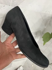 Arche nubuck Leather block Heel Pumps woman’s EU 40.5