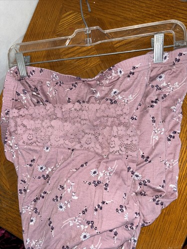 Charter Club Printed Lace-Trim Pajama Set XXL Sachet Floral Free Shipping NWT - Picture 2 of 7
