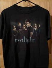 Twilight Saga Cast 2008 Movie T-Shirt Black Graphic Funny Gift For Men Women HOT