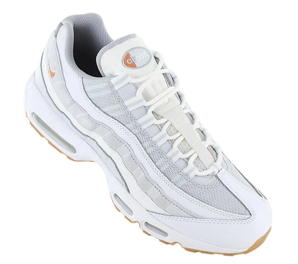Nike Air Max 95 White Gum Sole Low Top Sneakers Trainers Running