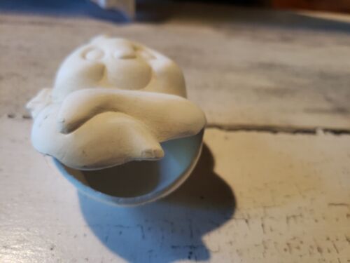 biscotto in ceramica pronto da dipingere biscotto ghost topper - Foto 2 di 2