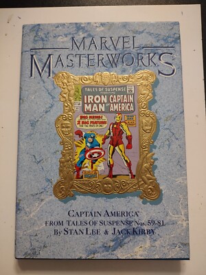MARVEL MASTERWORKS VOL 14 TALES OF SUSPENSE 59 - 81    CAPTAIN AMERICA    KIRBY