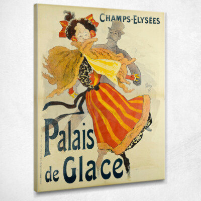 Eispalast der Champs-Élysées Jules Chéret, jch23 Druckbild