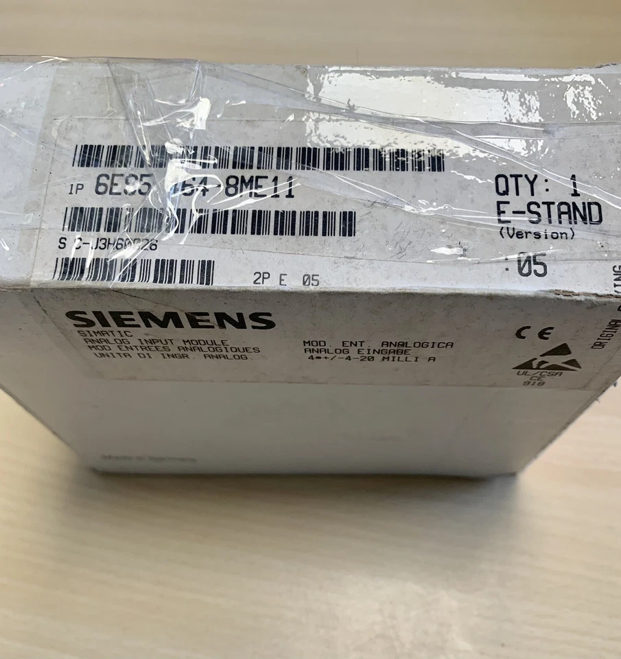 Siemens Simatic S5 6es5 464 8me11 Cerrada Y Sellada - Imagen 3 de 3