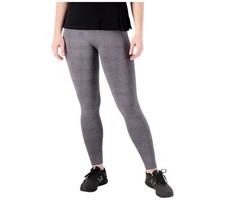 AnyBody Jacquard Smoothing Legging Heather Grey