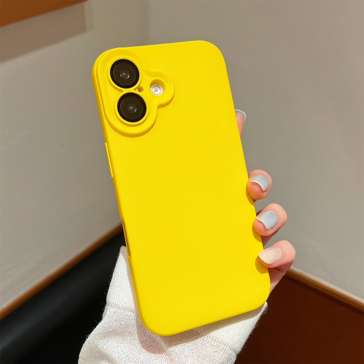 For iPhone 16 Pro Max 15 14 13 12 Shockproof Liquid Silicone Case