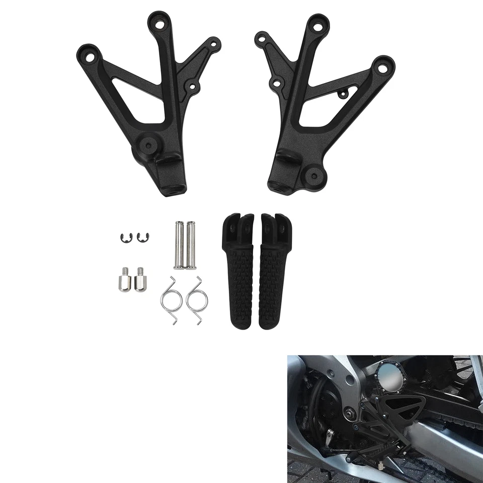 Soporte de montaje de reposapiés delanteros para Honda CBR600F4 99-00 CBR600F4i 01-06 Foto 4 de 4