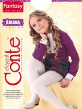 Conte Ariana 60 Den - Fantasy Opaque Tights for Girls - 4yr 6yr 10yr 8 -100   