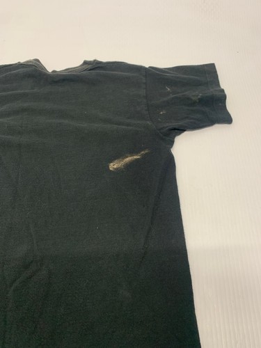 T-Shirt Vintage Looney Tunes 1997 Nera Back Off Uomo A76 TAGLIA Youth M - Foto 7 di 11