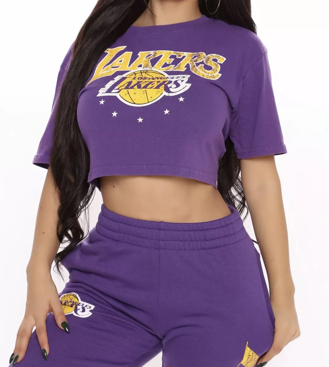 Lakers cheap crop hoodie