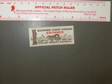 Boy Scout Cache Valley Council Summer Camp "Swimmer" 3393EE