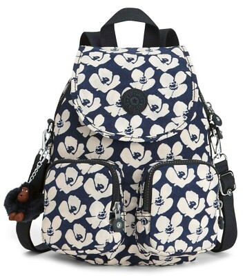 Kipling FIREFLY UP Small Backpack Bold Flower RRP £84