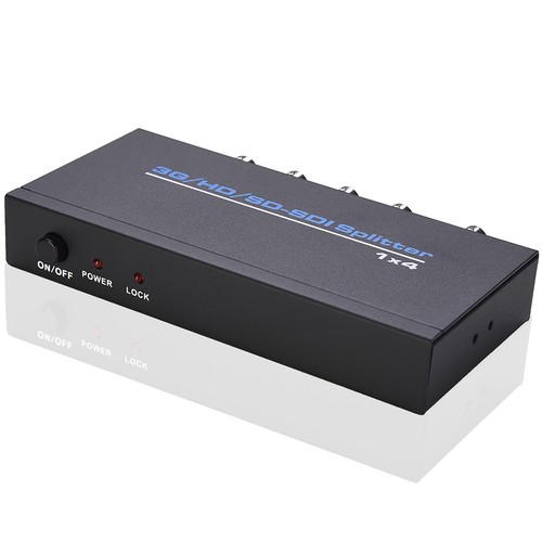 3G/HD/SD-SDI Splitter 1x4 Camera Accessories Video Converter - Picture 8 of 10