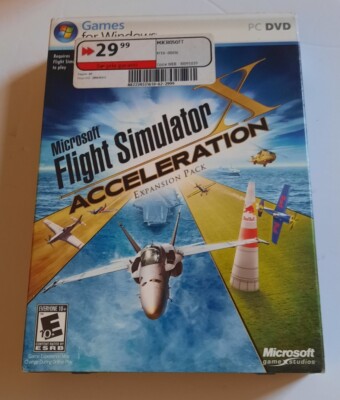 Microsoft Flight Simulator X Acceleration - PC game- Official