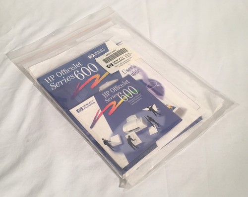 Hewlett Packard HP OfficeJet Series 600 Driver Software CD & Manuals Windows 3.1 - Picture 4 of 6