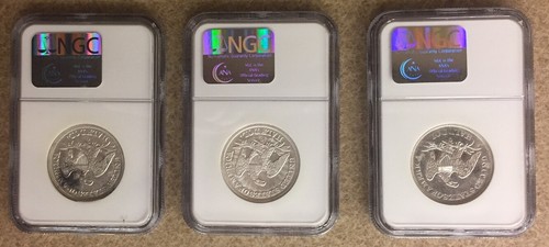 SS Republic 3 Coin Liberty Half Dollar Set | NGC Cert | 1853, 1854, 1861 w/DVD - Picture 3 of 12