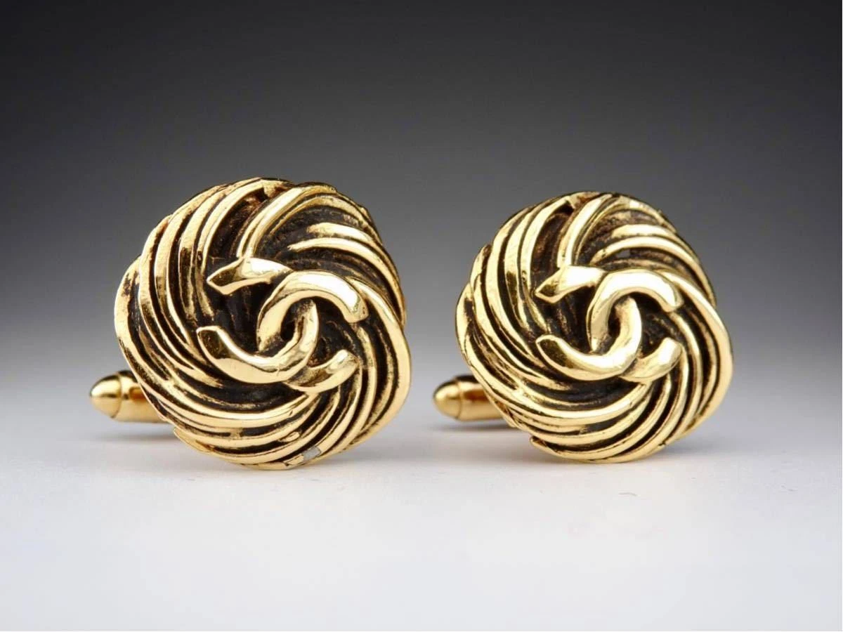 Chanel cufflinks  Coco chanel, Accessories, Chanel