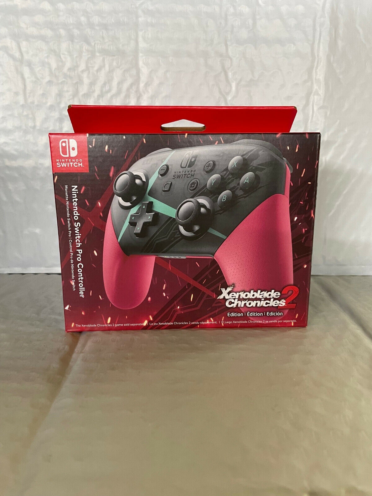 analog Pengeudlån Blodig Nintendo Switch Pro Controller - Xenoblade Chronicles 2 Limited Edition  45496591847 | eBay