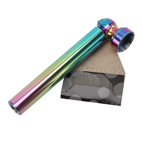 Mini pipa da fumo in metallo lega di zinco tubo dritto staccabile tubo portatile - Foto 6 di 6