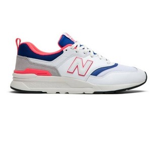 NEW New Balance 997H Men's Size 9 Shoes Sneakers White Pink Laser Blue CM997HAJ | eBay