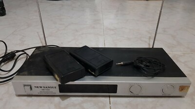 Dual Wireless Receiver und x2 Ansteckmikrofone inkl. Sender