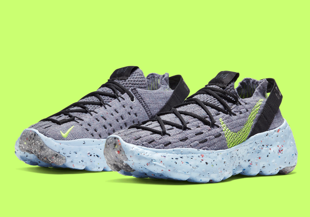 Nike Space Hippie 04’ Grey sneaker shoes Nike Space Hippie 04 Grey Rainbow Men main image 4