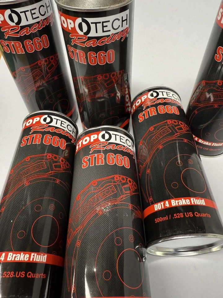 STOPTECH STR-660 500ML BOTELLA ALTO RENDIMIENTO RACING DOT 4 LÍQUIDO FRENOS Foto 2 de 3