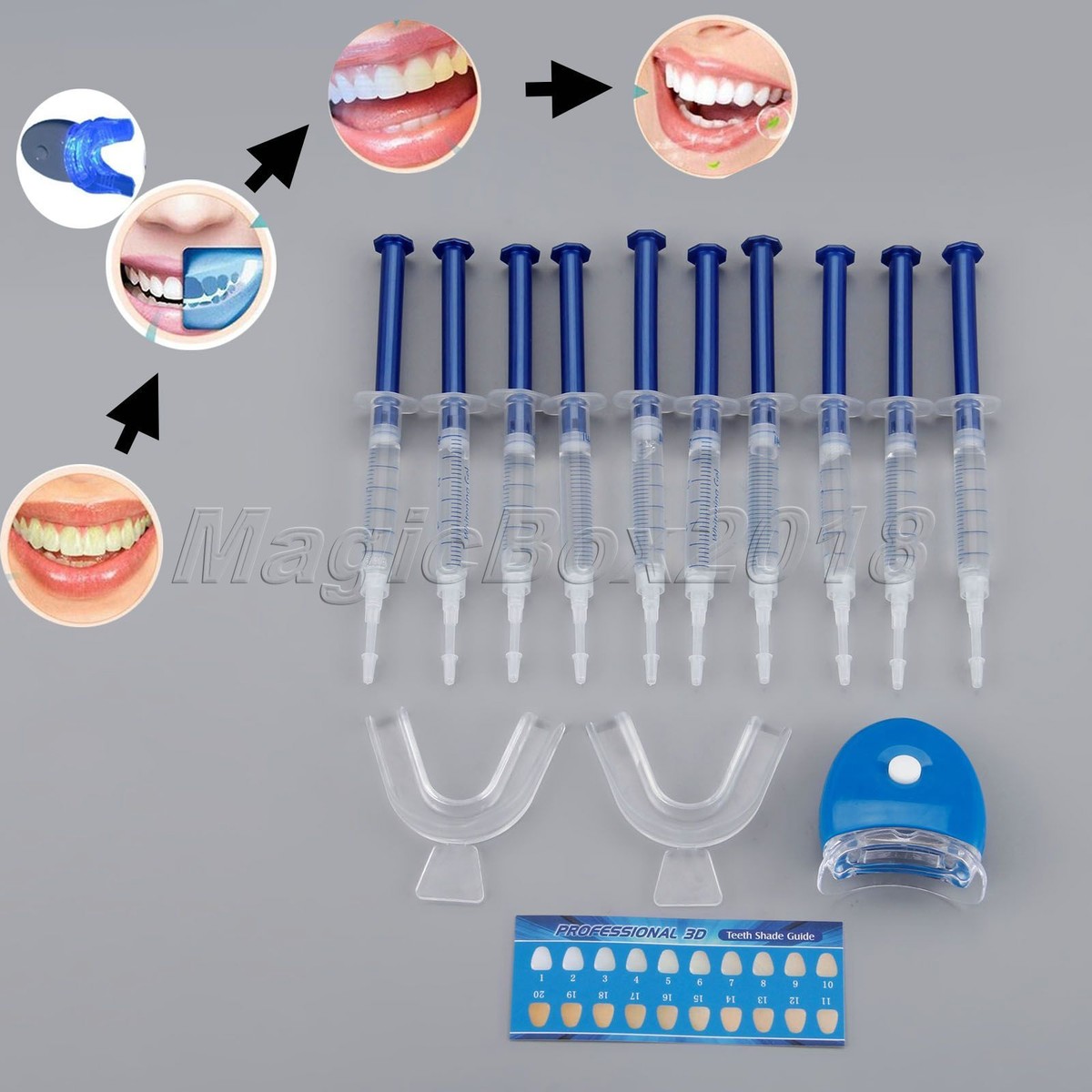 Bleachbright Uv Light Teeth Whitening Kit Shelly Lighting
