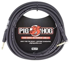 Pig Hog Tour Grade 18.5ft 1/4" - 1/4" 8mm Instrument Cable