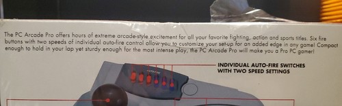 PC Arcade Pro InterAct Multi Joystick Controller SV-247 Recoton Corp 1996 In Box - Picture 11 of 13