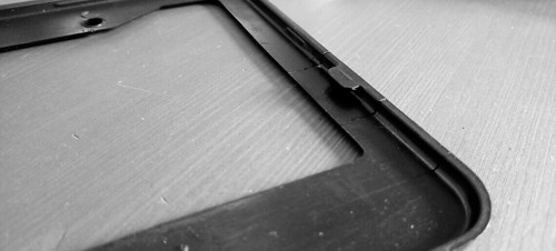 Look Like a Beauty Funny Black Plastic Car License Plate Frame Vehicle Parts - Picture 2 of 6