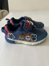 Toddler Boys Size 10 Paw Patrol Sneakers Very Good Condition