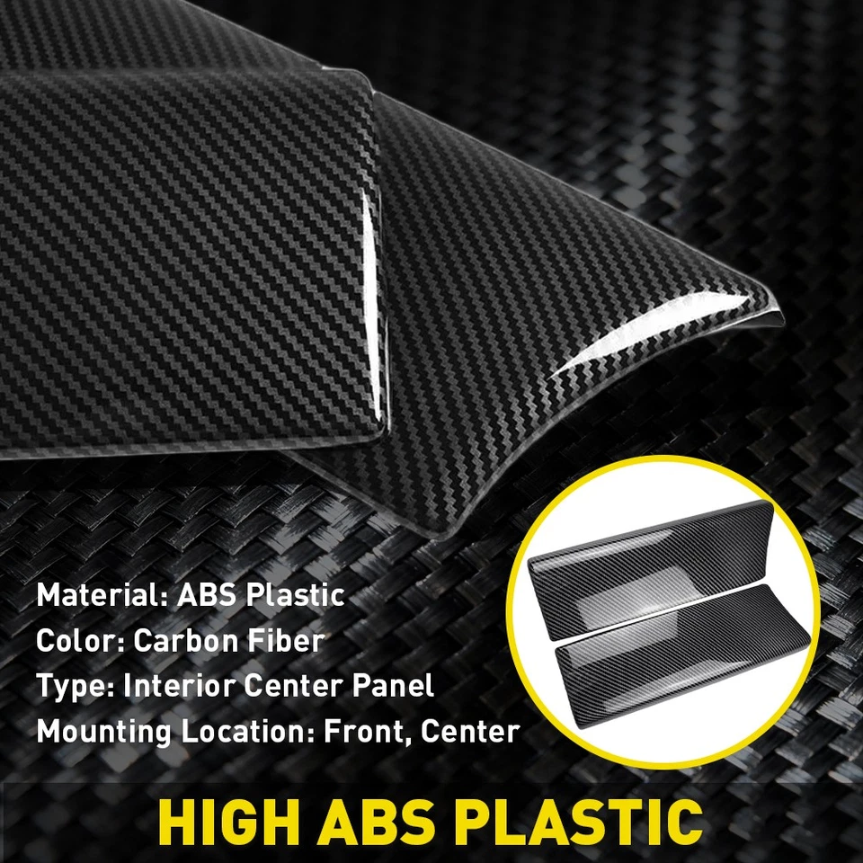 Conjunto de funda de reposabrazos de consola central de 10 piezas para Mercedes Benz C W205 2015-20 Foto 4 de 4