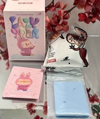 LAZY YOGA LABUBU (US Seller) Confirmed Sweating AUTHENTIC Pink Labubu Figure