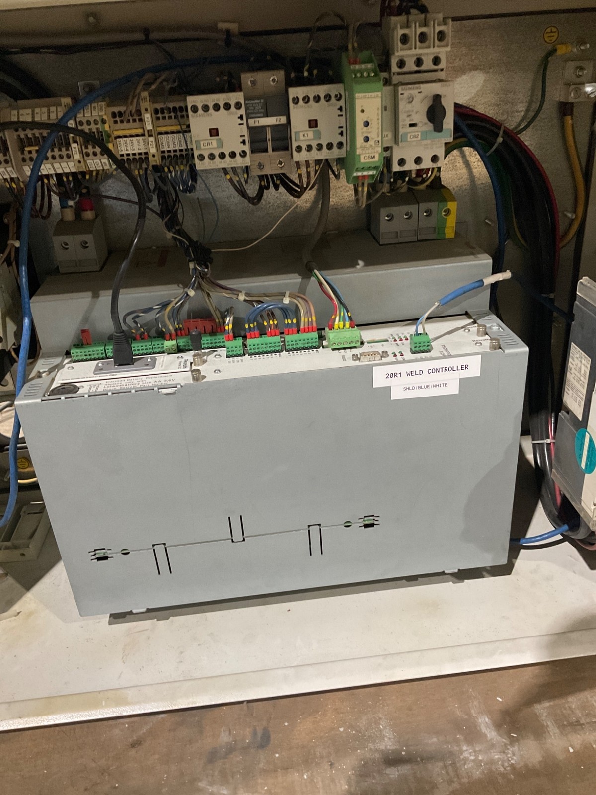 BOSCH REXROTH WSC60-SR546-T6300-0MA64-T1023-637X Weld Controller USED