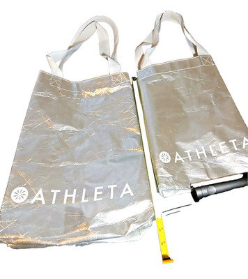 Athleta Reusable Shopping Tote Bags 2-Pack, 2 Sizes