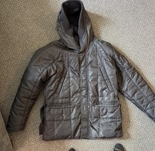 Moncler Men s Black Hooded Quilted Puffer Jac...
