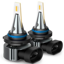 Auxito 9006 Hb4 Golden Yellow Led Fog Light Driving Bulbs Kit 3000k Foglights