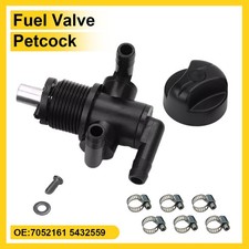 Fuel Valve Tank Petcock Way3 w/Knob NUT For Polaris Magnum 325 330 500 7052161 M