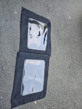 Jeep Wrangler 4 Door Soft Top Windows Jku 07-18 4door Lh Rh Twill Tinted Pair