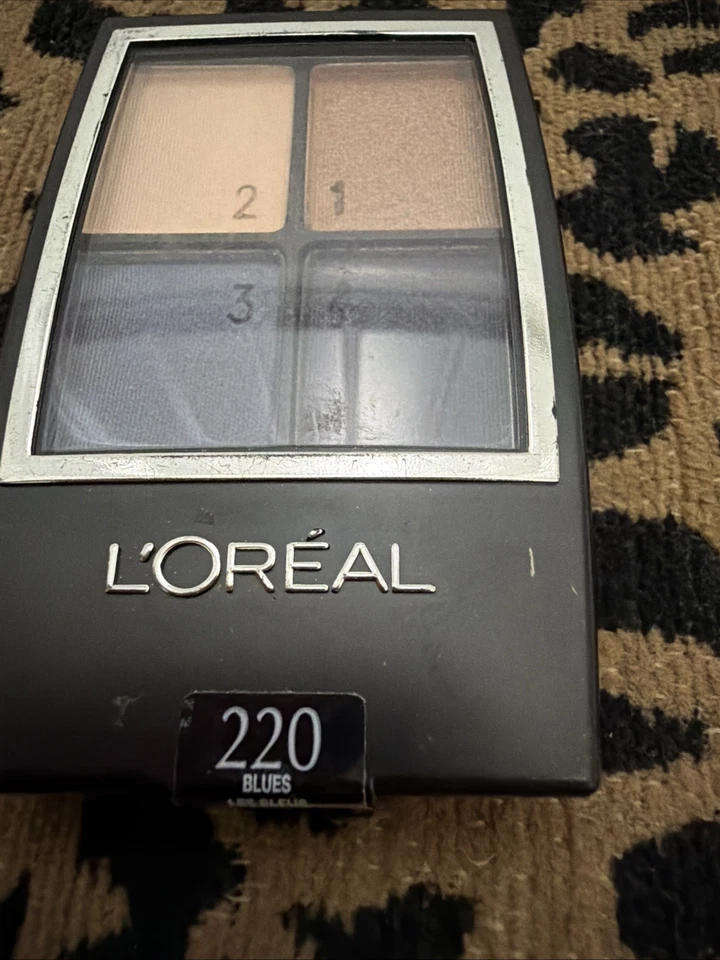 L'OREAL 220 BLUES Wear Infinite SOMBRA Pequenos Sinais Prateleira Desgaste no Estojo - Imagem 3 de 4