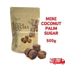 MINI COCONUT PALM SUGAR Original Gula Melaka Halal Malaysian Brand 500g FreeShip