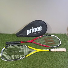 Prince Team Combat & Wilson CS Muscle Squash Rackets Cover