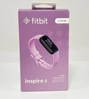 Fitbit Inspire 3 Health Fitness Tracker Heart Rate Lilac Bliss Black