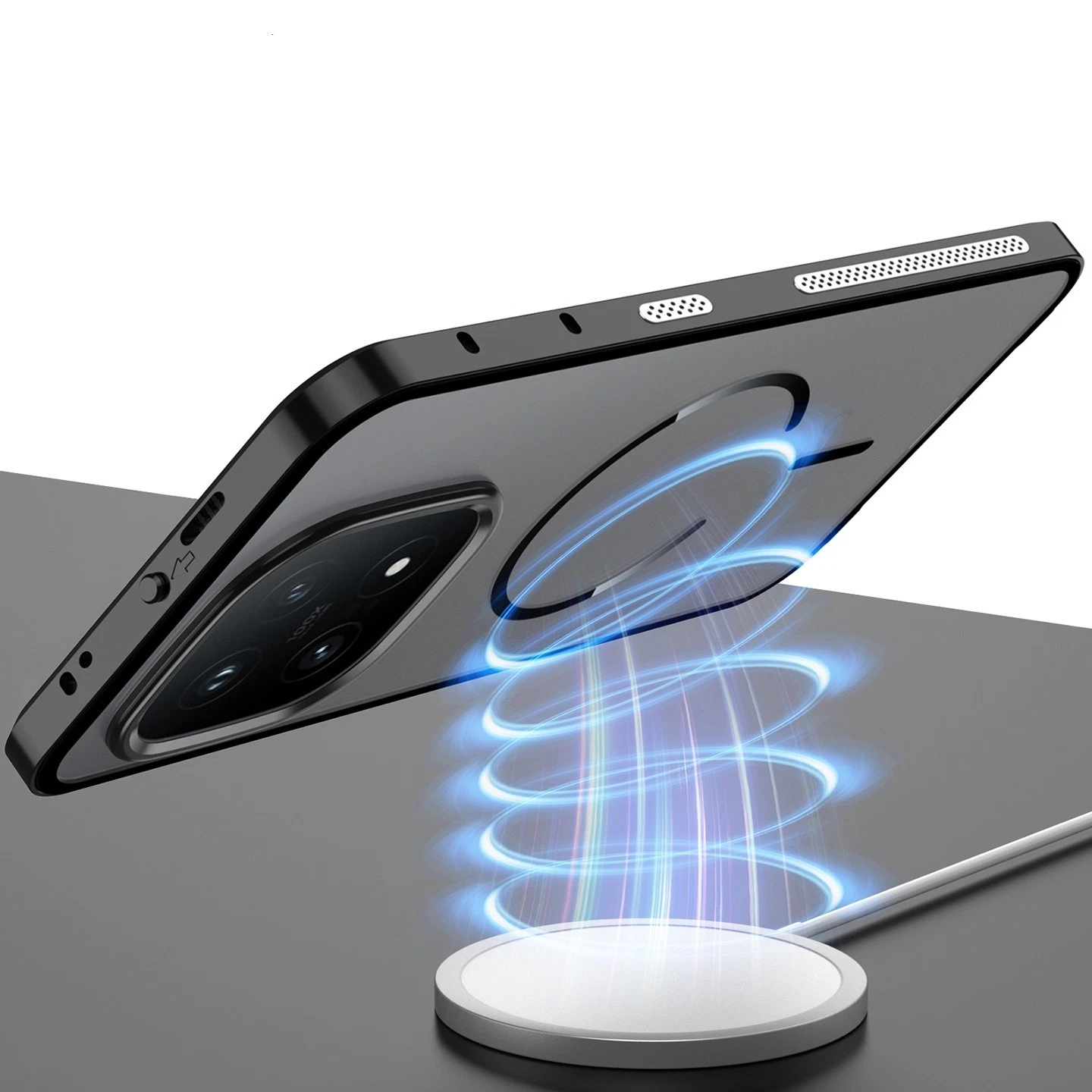 Magnetic Aluminum Metal Frame Bumper  + Acrylic Back Case Cover For vivo iQOO 15 - Picture 11 of 19