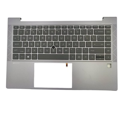 New US Keyboard W/Backlight For HP Zbook Firefly 14 G7 14 G8 Palmrest M36447-001