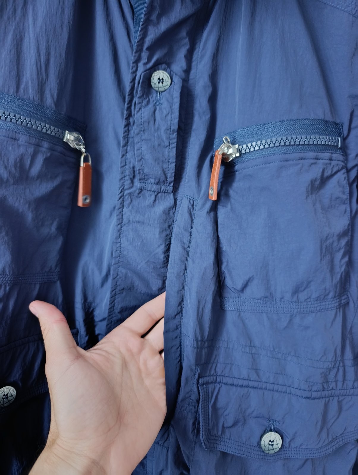 ROBERTO CAVALLI CLASS NYLON MULTIPOCKET JACKET - image 7