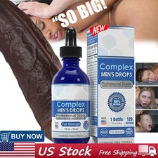 Male Growth Nutrition Drops Complex Men's Drops Secret Drops for Strong Men