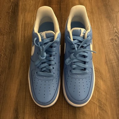 Nike Air Force 1 '07 UNC University Blue Men Size 9.5 Casual Shoes